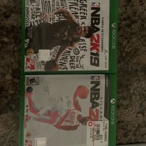 NBA 2K21- Xbox One & NBA 2k19- Xbox One Bundle